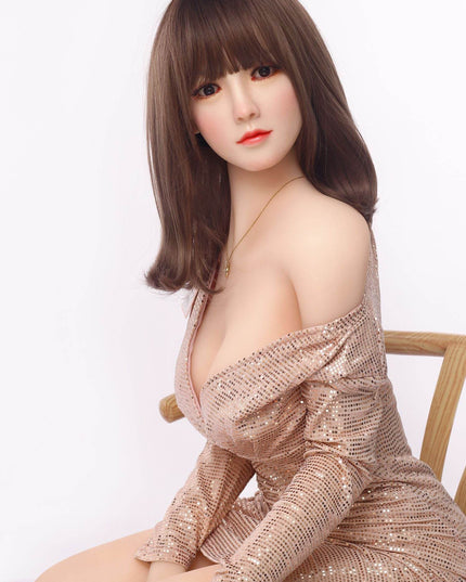 Andy - 5ft2in (158cm) Sexy Slender Lady TPE Sex Doll with Silicone Head