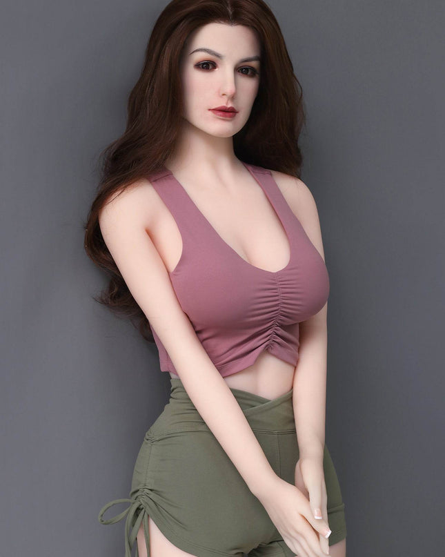 Jane - 5ft5in (165cm) Full Sex Doll Life Like Love Doll with Silicone Head - Rose Wives