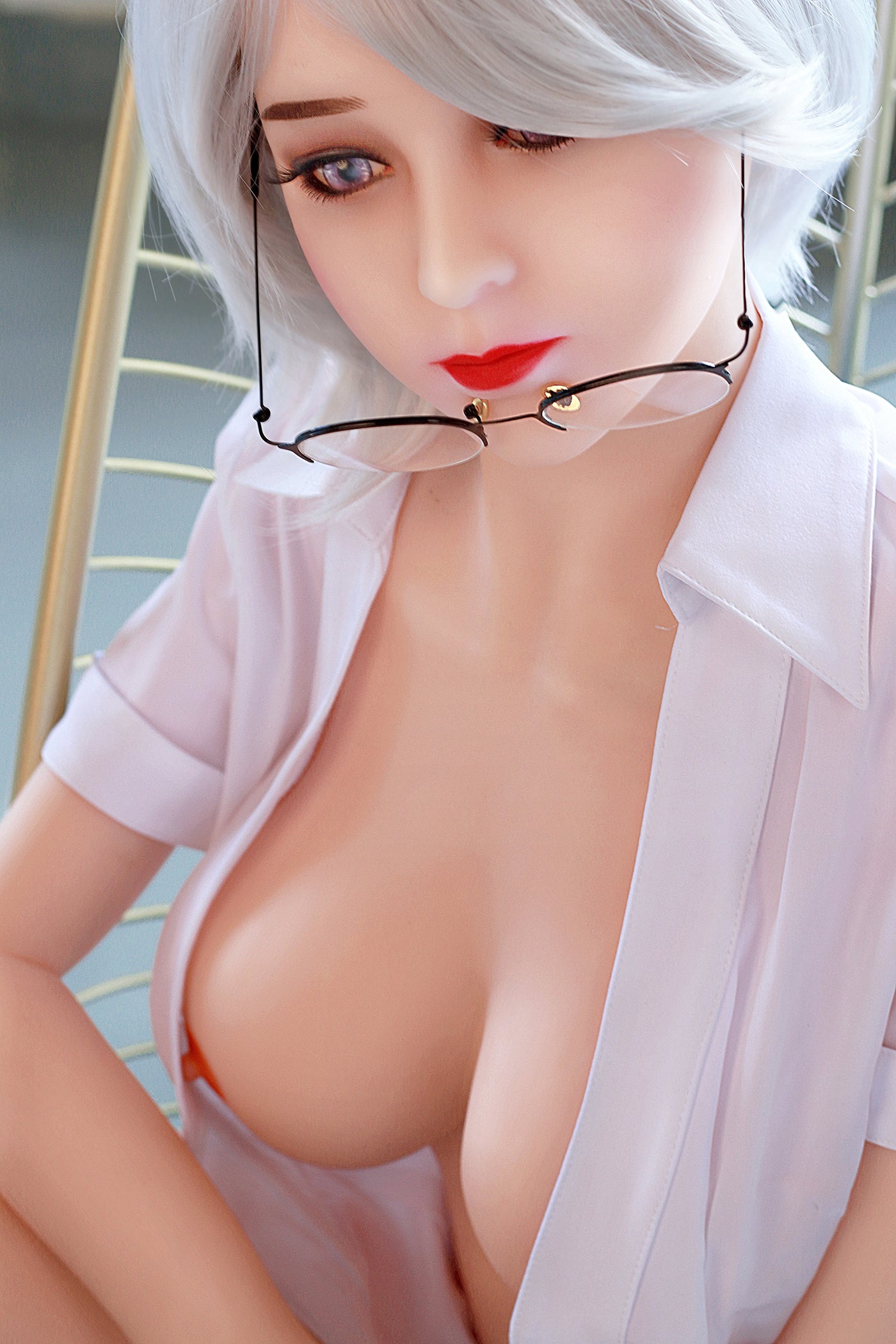 Liz - 5ft5in (165cm) Asian Small Boobs Thin Lady Real TPE Sex Doll