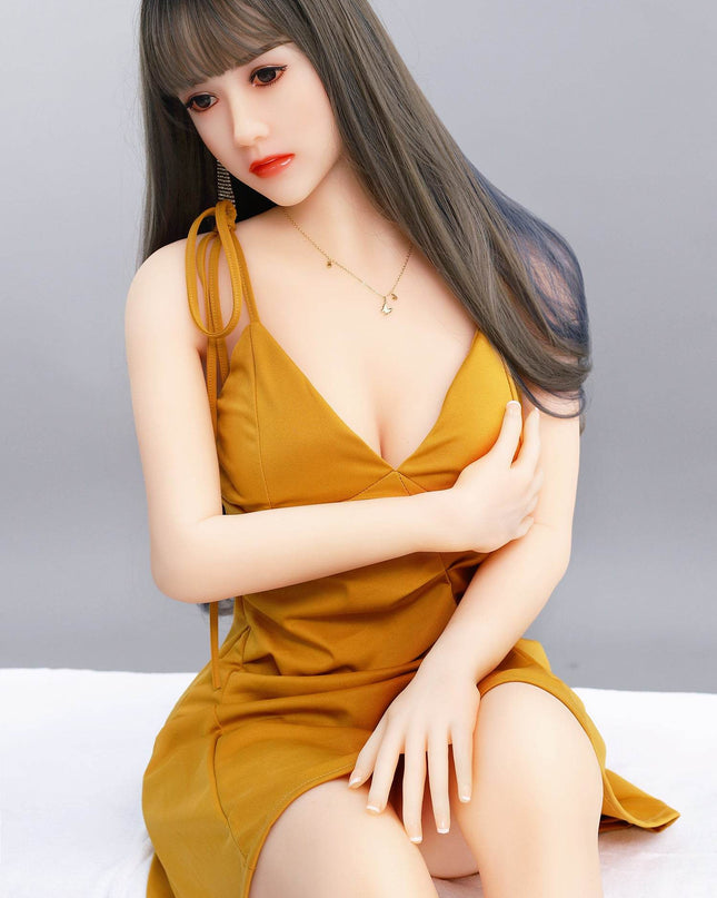 Emilia - 5ft5in (165cm) Slender Chinese Adult Lady Realistic Sex Doll - Rose Wives