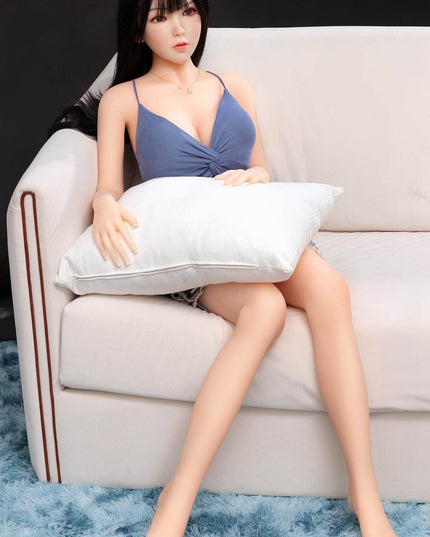 Janet - 5ft2in (158cm) C-Cup Lady Realistic TPE Sex Doll with Silicone Head - Rose Wives