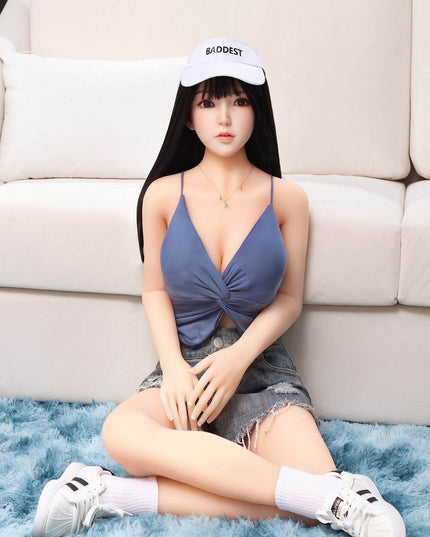 Janet - 5ft2in (158cm) C-Cup Lady Realistic TPE Sex Doll with Silicone Head - Rose Wives