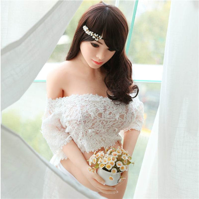 Octavia - 4ft11in (152cm) Sexy Pregnant Woman Big Breast TPE Sex Doll - Rose Wives