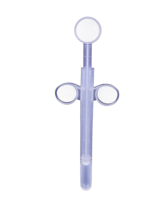 2 Piece/box Anal Lubricant Applicator Backyard Syringe Anal Plug Enema Syringe - Rose Wives
