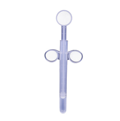 2 Piece/box Anal Lubricant Applicator Backyard Syringe Anal Plug Enema Syringe