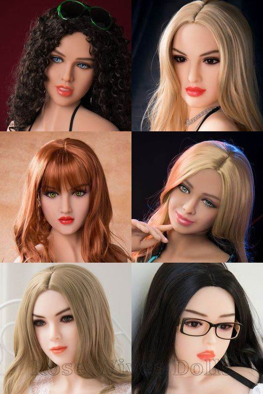 Robot AI (Artificial Intelligence) Heads - Rose Wives