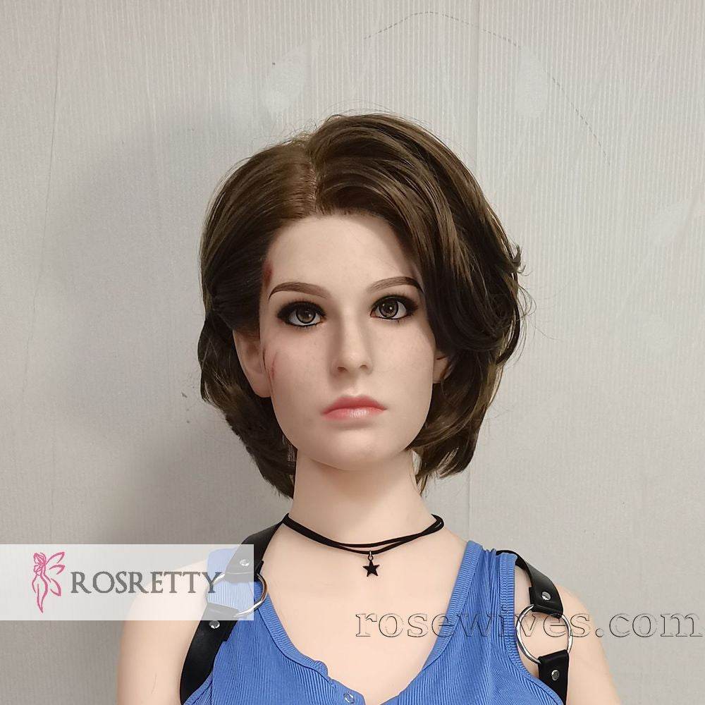 Rosretty Silicone Realistic Artificial Human Head Model - S12
