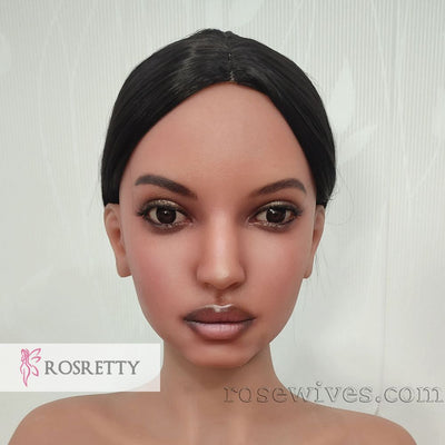 Rosretty Silicone Realistic Artificial Human Head Model - S14