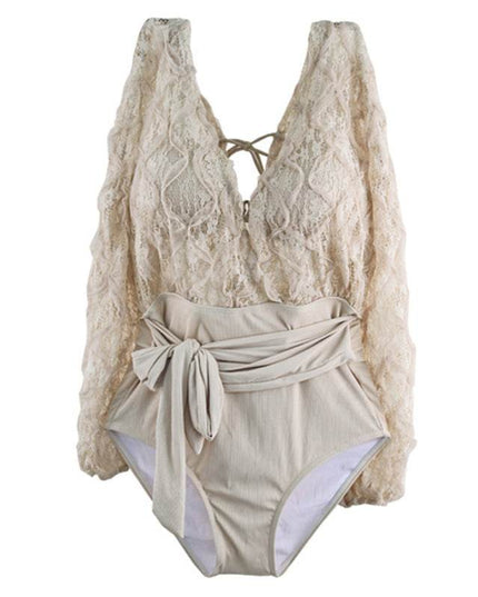 Hot Spring One Piece Swimsuit for Gril Dolls