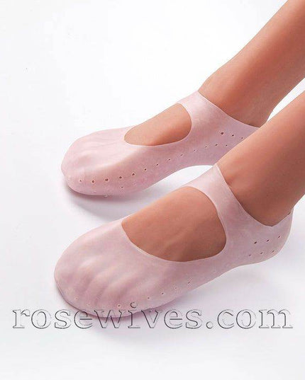 Sex Doll Silicone Foot Care Socks - Rose Wives