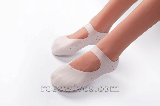 Sex Doll Silicone Foot Care Socks - Rose Wives