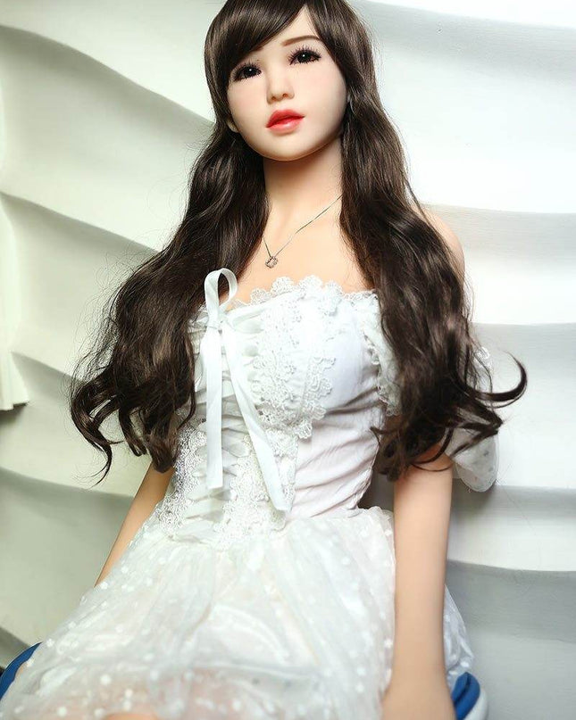 Cleo - 5ft5in (165cm) Small Breast Japanese Cute Lady Realistic Sex Doll with 26 Head - Rose Wives
