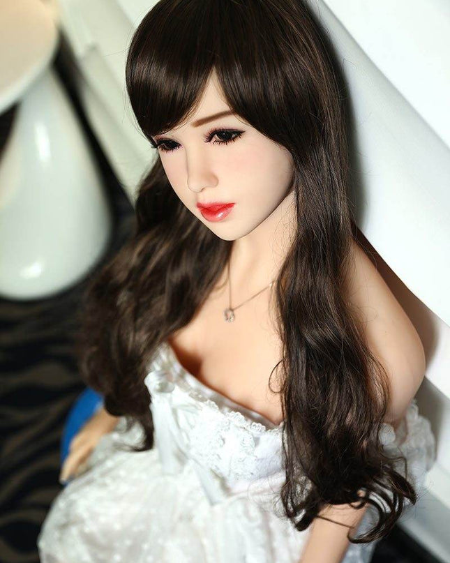 Cleo - 5ft5in (165cm) Small Breast Japanese Cute Lady Realistic Sex Doll with 26 Head - Rose Wives