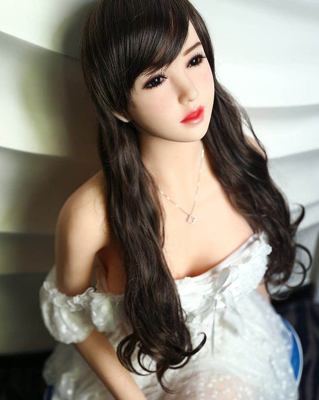 Cleo - 5ft5in (165cm) Small Breast Japanese Cute Lady Realistic Sex Doll with 26 Head - Rose Wives