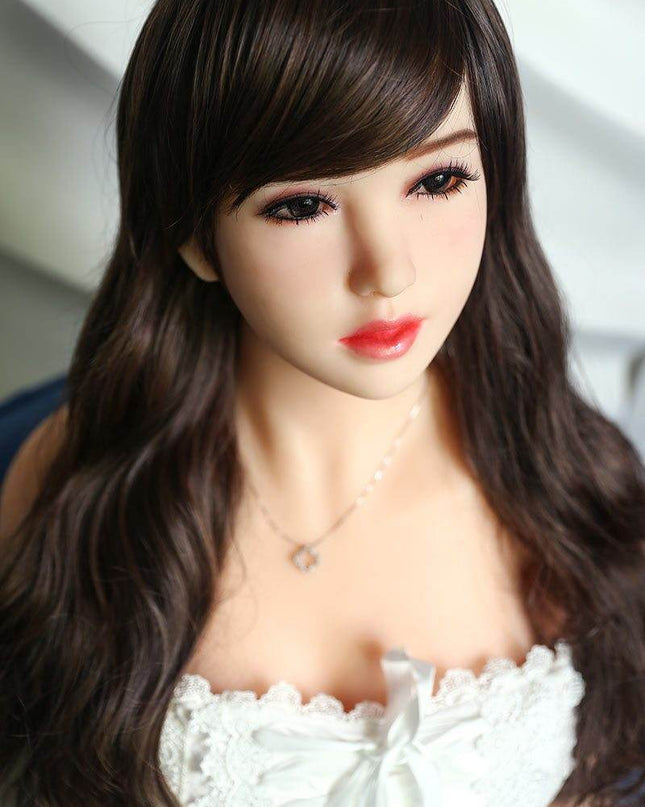 Cleo - 5ft5in (165cm) Small Breast Japanese Cute Lady Realistic Sex Doll with 26 Head - Rose Wives