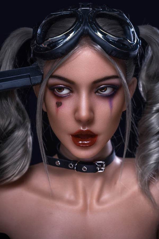 Movable Jaw Silicone Head - M7 - Rose Wives