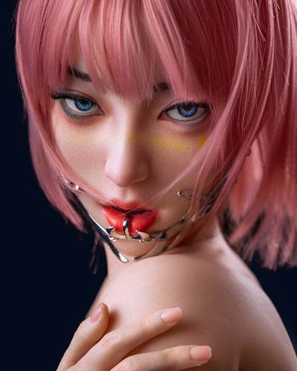 Movable Jaw Fantasy Silicone Head - M5 - Rose Wives