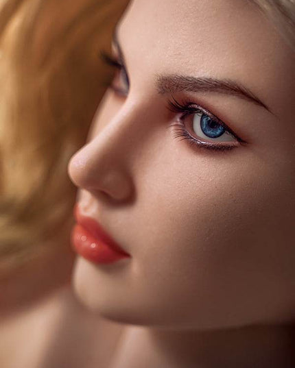 Blonde Papaya Breasts Silicone Head Sex Doll Seraphina 170cm S5#