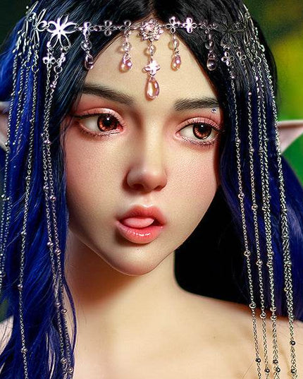 160cm/5ft3 Small Breasts Elegance Forest Princess Elf Ears Lifelike TPE Sex Doll - Ophelia