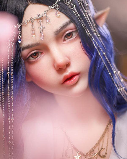 160cm/5ft3 Small Breasts Elegance Forest Princess Elf Ears Lifelike TPE Sex Doll - Ophelia