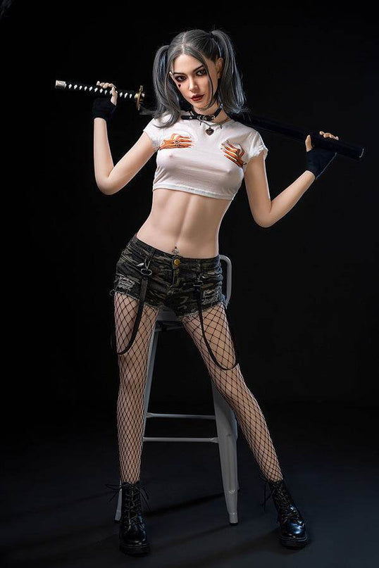 Nancy - 173cm Movable Jaw Silicone Head Sex Doll [US Stock] - Rose Wives