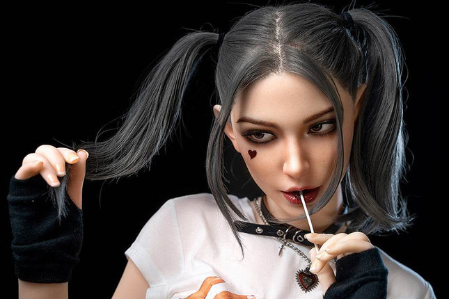 Nancy - 173cm Movable Jaw Silicone Head Sex Doll [US Stock] - Rose Wives