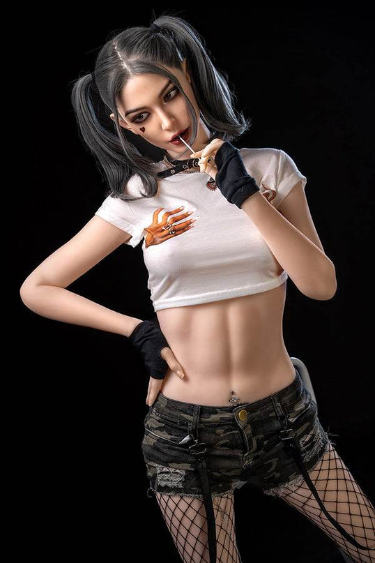 Nancy - 173cm Movable Jaw Silicone Head Sex Doll [US Stock] - Rose Wives